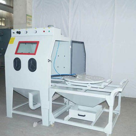 乐山高效能与环保兼得,湿式喷砂机助力塑料行业