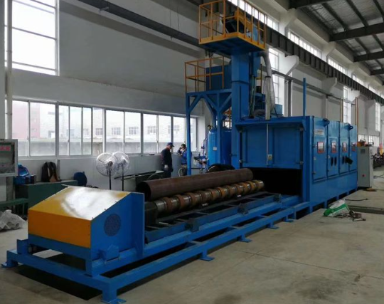 乐山喷砂机在管道除锈中的现场施工应用